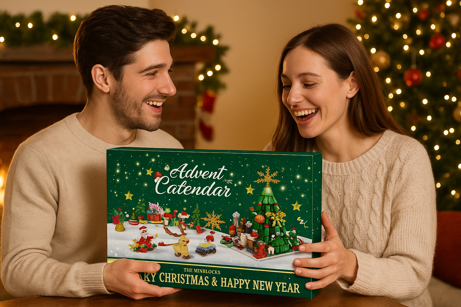 Calendario de adviento 24 días - Árbol de Navidad