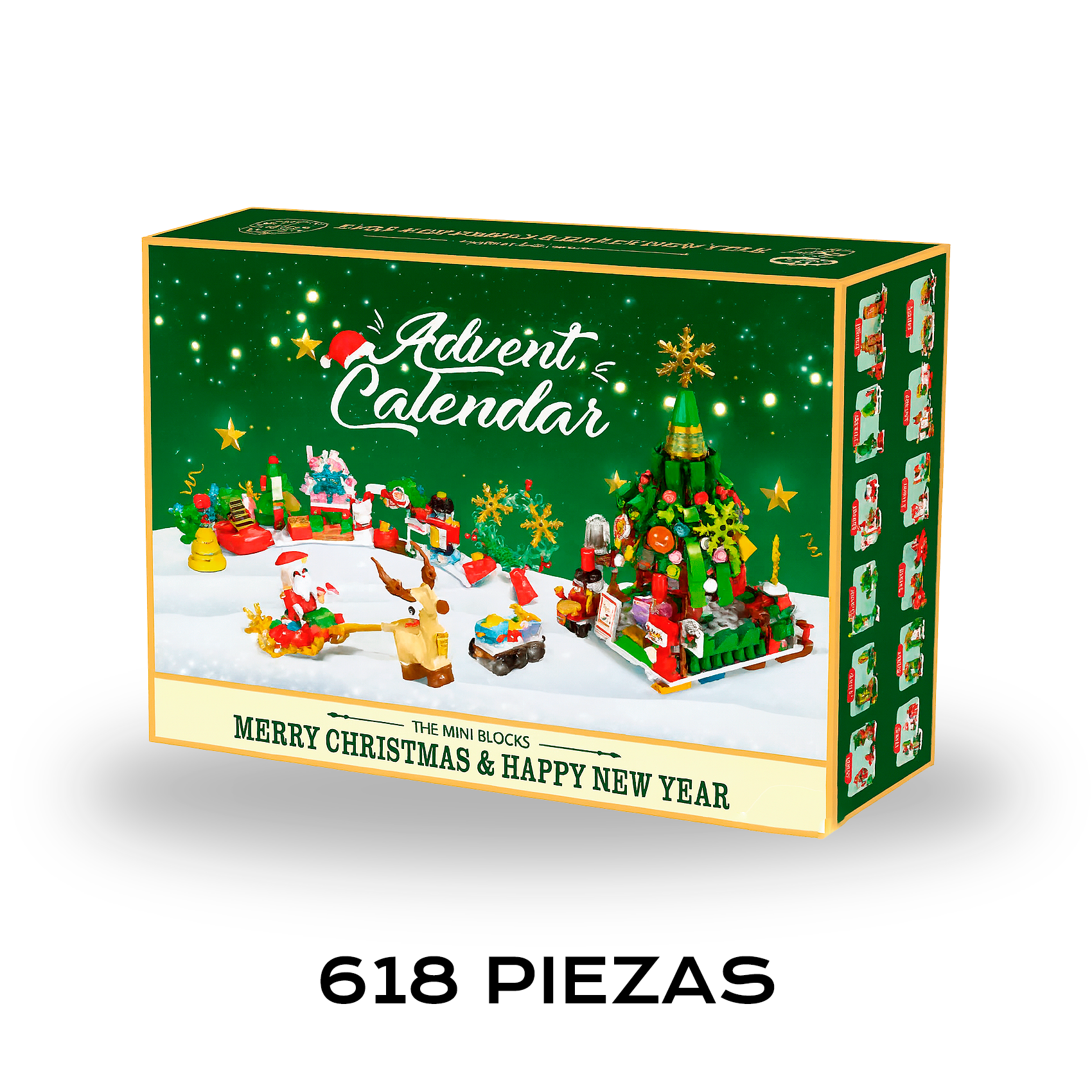 Calendario de adviento 24 días - Árbol de Navidad