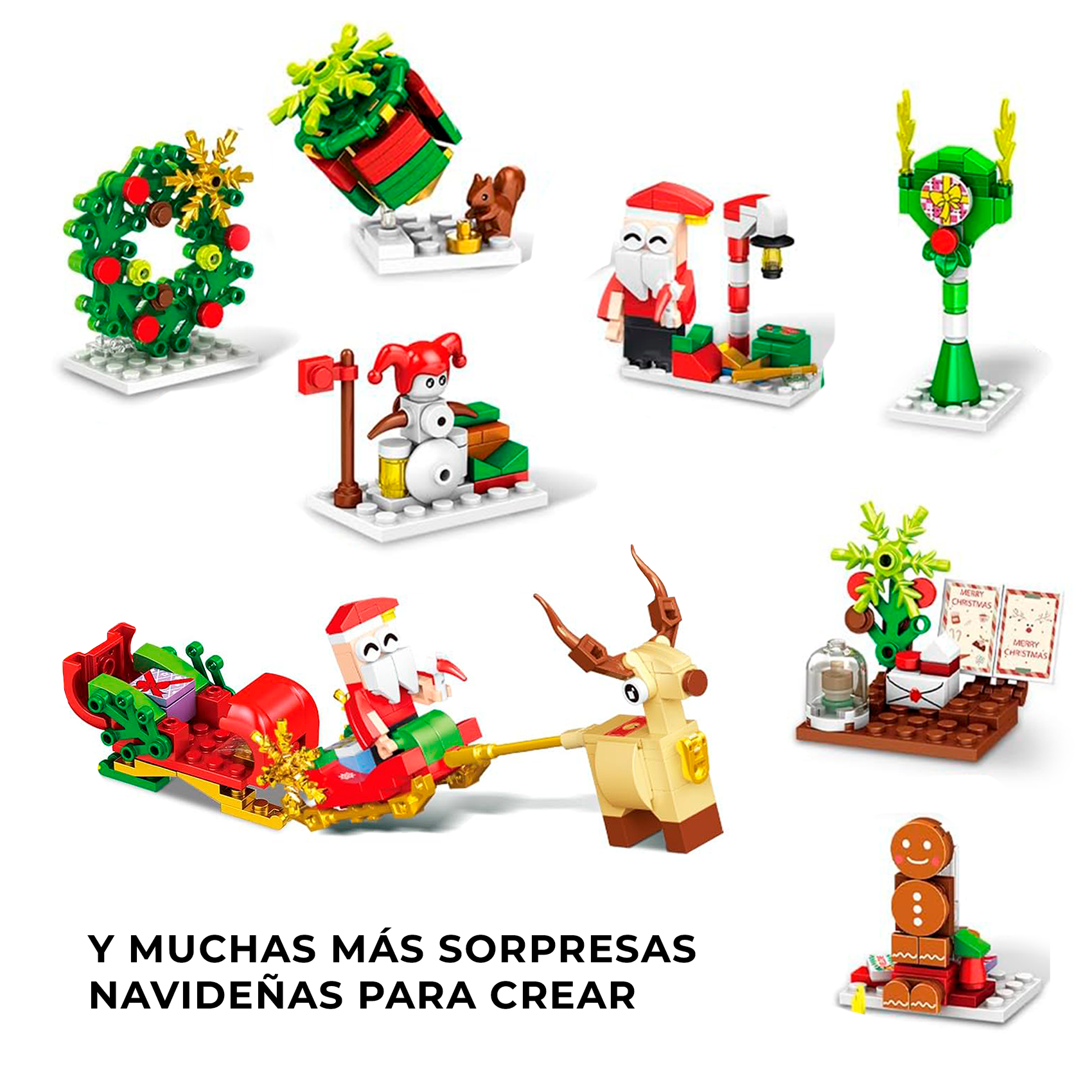 Calendario de adviento 24 días - Árbol de Navidad